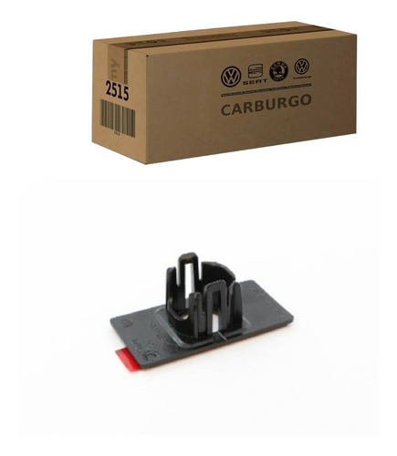 Suporte Sensor Estacionamento Fox Crossfox 2015/ Central Esq Cor Preto