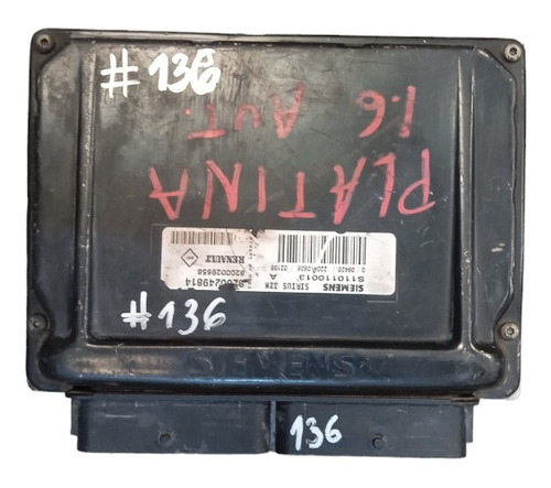 Computadora Renault Clio S110110013 02-10 Original #136 (Usado)