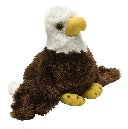 Peluche Águila Calva 18 Cm Regalos Para Niños Colección Hug
