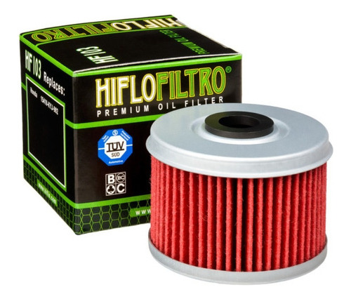 Filtro Aceite Hiflo Honda Crf 250 L Cbr 300 17 19 Hf103 ®