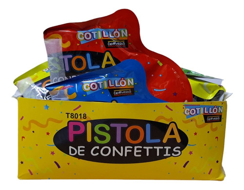 10 Lanza Papelitos En Forma De Pistola Inflable -cienfuegos