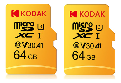 Kit 2 Cartão De Memória Kodak 64gb Ultra Performance
