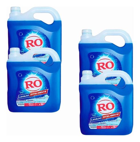 Detergente Liquido Ro Lavado Inteligente  Oferta X4 Original