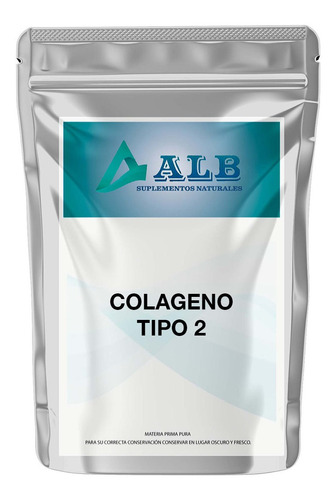 Colágeno Vacuno Tipo 2 Puro 250 Gr La Mejor Calidad Alb