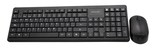 Combo Inalámbrico Mouse + Teclado 6314n Negro