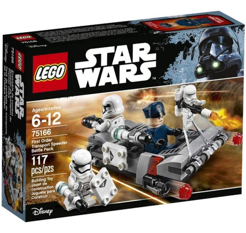 Star Wars Lego Transporte De La Primera Orden Mod 75166