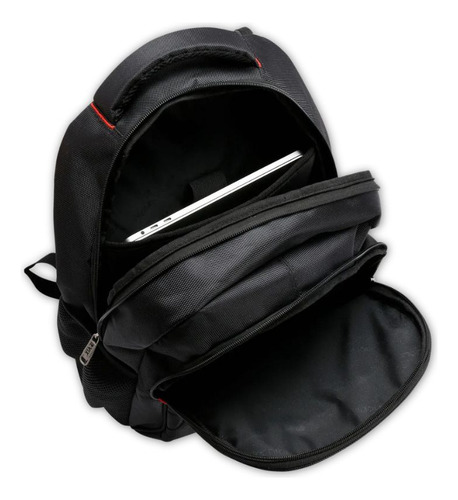 Mochila Notebook Executiva Preta Republic Vix Cor Preto