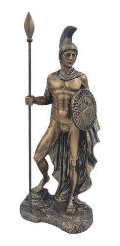 Soldado Espartano Figura Decorativa 50 Cm