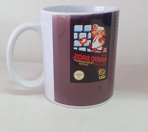 Imagen 1 de 3 de Taza Mario Bross Video Juegos
