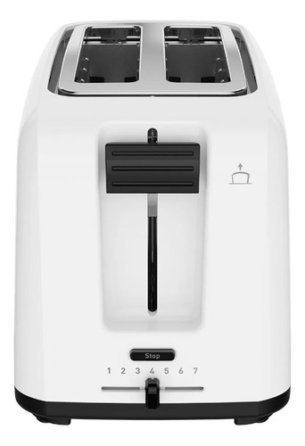 Tostador 2 Rebanadas 800 W 7 Niveles Blanco Tefal Tt1a11mx