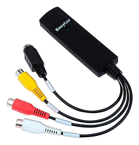 Imagen 3 de 5 de Capturador Easycap Usb 2.0 Adaptad Audio Video S-video Rca