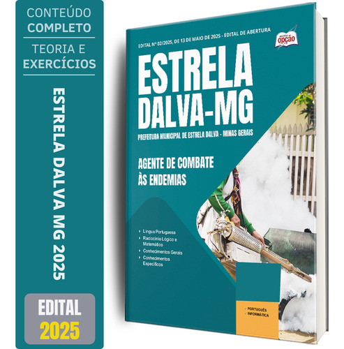 Apostila Agente De Combate Às Endemias Estrela Dalva Mg