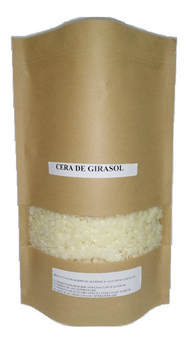 Cera De Girasol Brillo Labiales Retiene Aceites 250gr