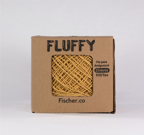 Fio Fluffy 254 Metros - Fischer Fios Cor Bege