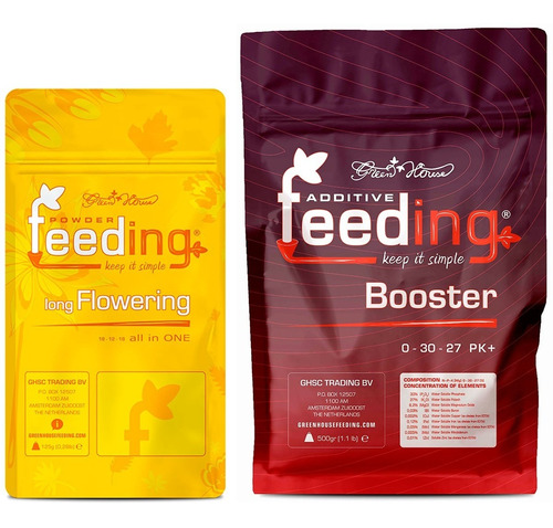 Fertilizante Powder Feeding Long 125grs Pk Booster 500gr