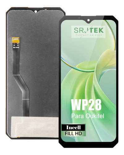 Tela frontal para display LCD Oukitel Wp28 Wp23 Touch da marca Srjtek