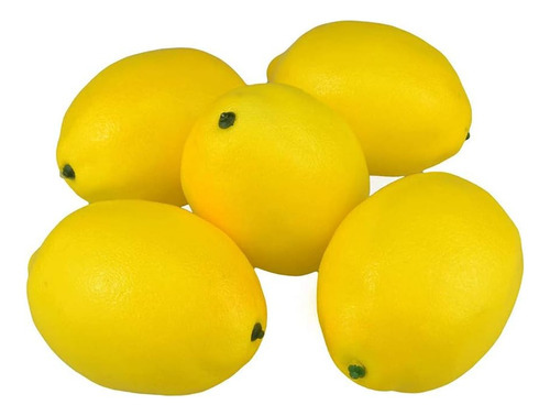 Limonas Amarillos Sintos, Frutas Artificiales, Limón Falso,