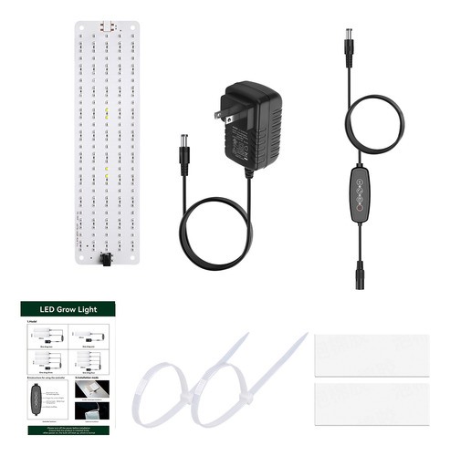 Lâmpada De Crescimento: Uma Placa De Arrasto Completa, Uma L