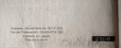Manual Del Conductor Original Nissan X-trail T31 - Leer