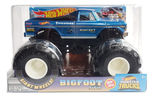 Hot Wheels Bigfoot 4x4 Monster Trucks 1:24 Scale