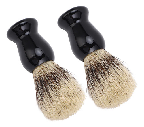 Brocha De Afeitar Para Hombre, 2 Unidades, Mango Antidesliza