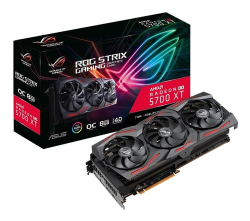 Tarjeta De Video Asus Rog Strix Rx 5700 Xt Oc 8gb Gddr6