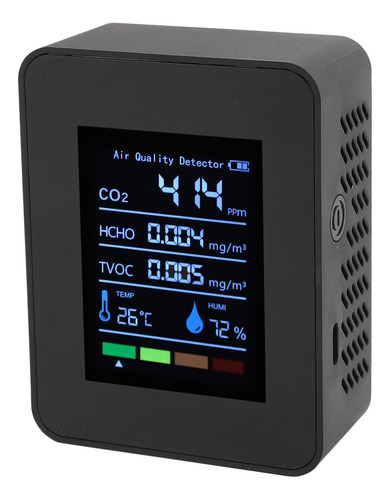 Probador De Calidad Del Aire, Detector Portátil De Co2, Tvoc