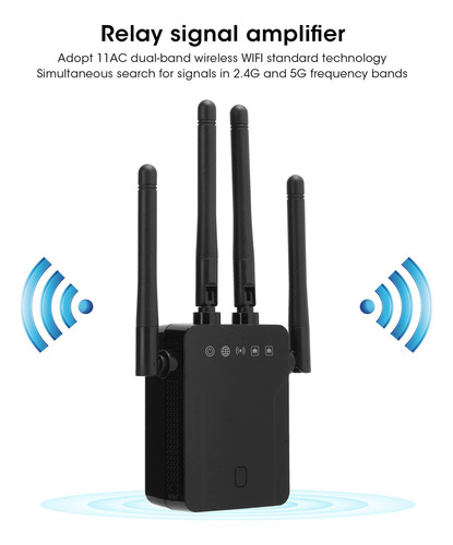 Repetidor Inalámbrico De Red De Señal Wifi De Doble Banda Ne