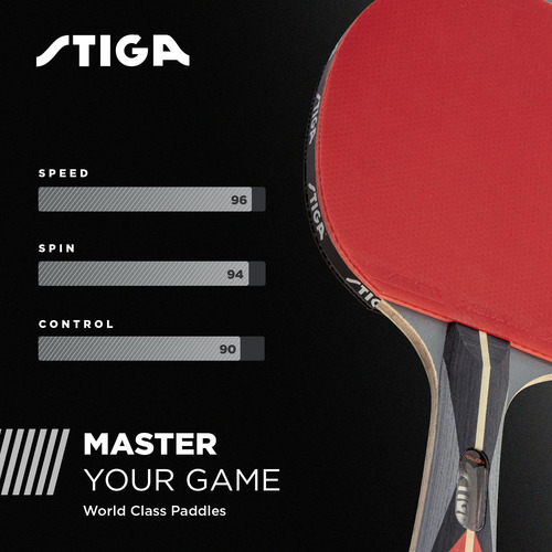 Raqueta De Ping Pong Ultraligera Con Mango Acampanado