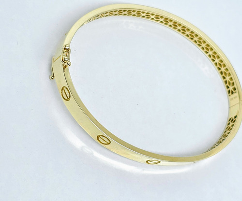 Brazalete-aro Oro 10k X311 Amarillo 6 Cm 5 Cm (Usado)