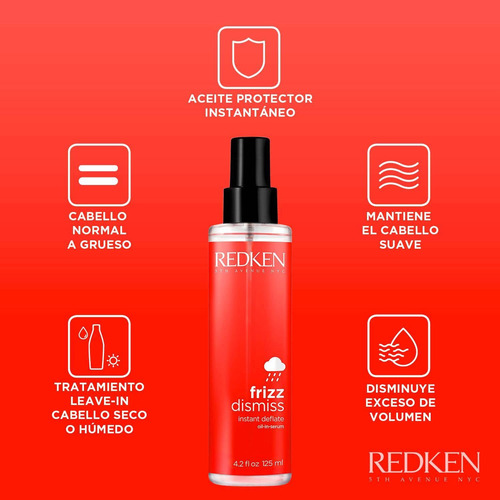 Nuevo Sérum Frizz Dismiss Para Controlar El Frizz Redken