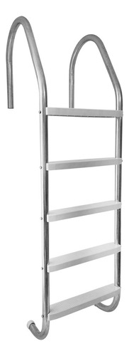 Escada Inox Para Piscina 5 Degraus Abs Shop Das Cascatas