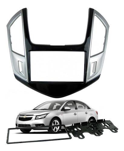 Adaptador estéreo de 2 Din Frame Chevrolet Cruze 2015 2016