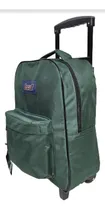 Comprar Mochila Escolar Carro Lsd 17 Pulgadas Lisa Nena Nene Unisex Color Verde Oscuro Diseño De La Tela Liso
