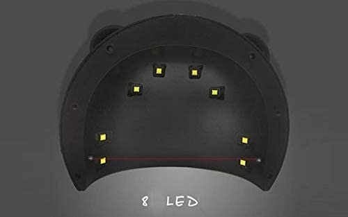 Imagen 4 de 7 de Lampara Uv Para Uñas Led Ultravioleta Secado Rapido 3 En 1