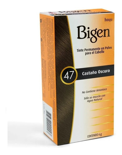 Tinte Permanente Capilar Bigen - g a $3756