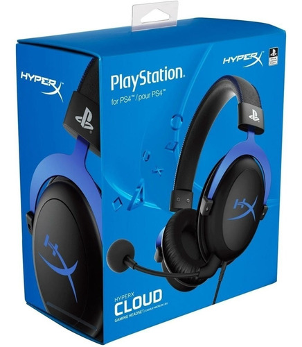 Imagen 3 de 7 de Diadema Ps5 Gamer Hyperx Cloud Ps4 Licensed 3,5mm Blue Ps