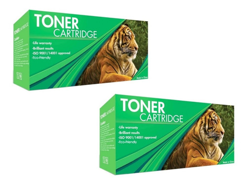 2 Pack Tóner Canon 121 Compatible D1620 D1650 Facturado