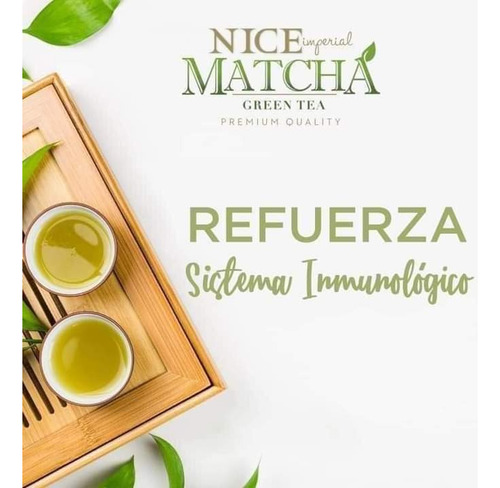 Te Verde Matcha, Elimina Toxinas, Diurético (28 Sobres)