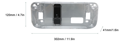 Funda Transparente Para Steam Deck Kickstand Transparent Sho