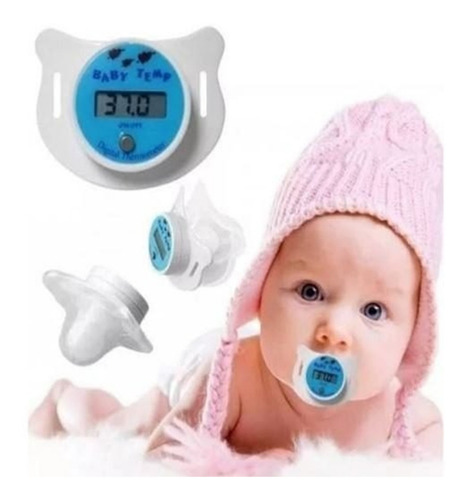 Chupete Termometro Bebes Medidor Temperatura Tetero Chupon