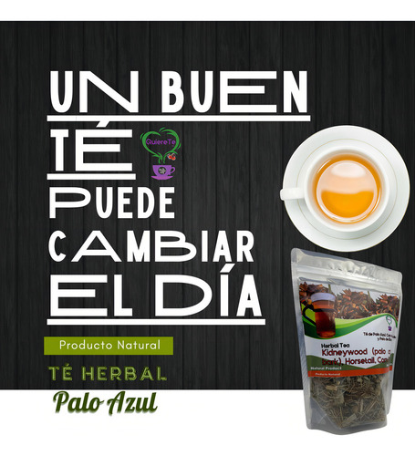 Té De Palo Azul, Cola De Caballo, Pelo De Elote 150 Grs