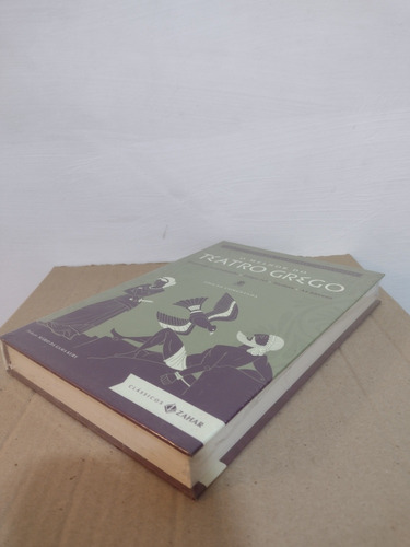 Livro O Melhor Do Teatro Grego: Édipo Rei, Medeia, As Nuvens - Edição Comentada - Capa Dura - Novo E Lacrado