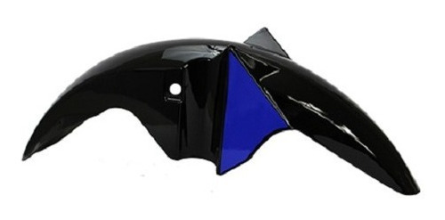 Salpicadera Delantera Italika 125z Negra Con Azul Premium