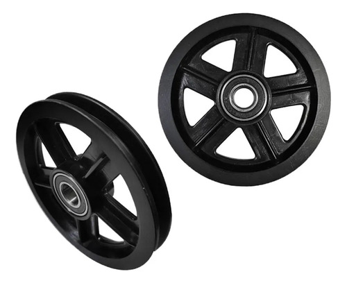 2 Poleas Duraderas For Puertas Corredizas De Granero, Para