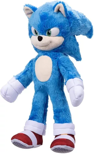 Boneco Sonic 2 Filme Original Plush 33 Cm Importado Eua