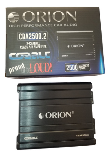 Amplificador Orion 2500w 2 Canales  Ab Cba2500.2