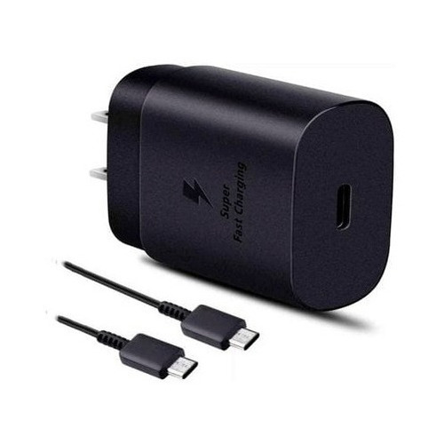 Cargador Samsung 25w Usb-c Super Fast Charger S10 S20 Note10