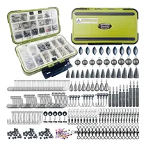 Comprar Kit Pesca 306 Piezas Señuelos, Anzuelos, Plomadas, Señuelos