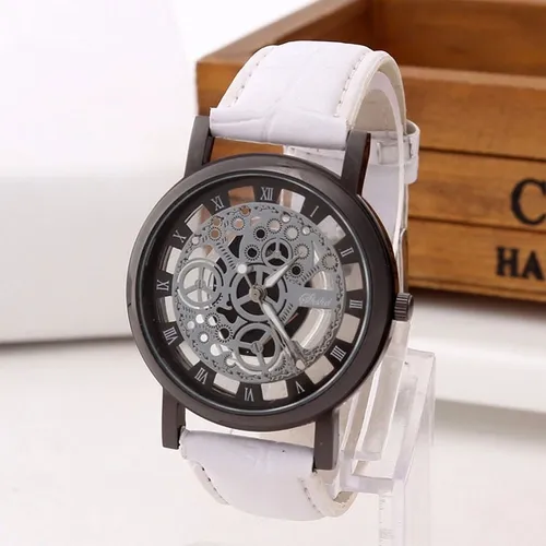 Lote De 4 Reloj Hombre Maquinaria Visible 4 Colores